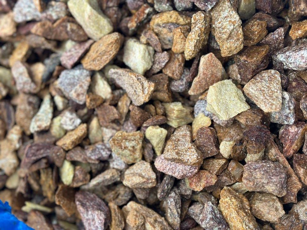 Златолит персиковый декоративная каменная крошка купить в Симе