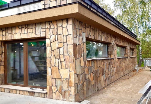 Плитняк кора дерева для фасада купить в Симе