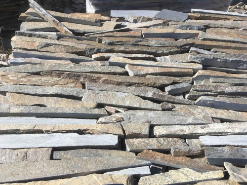 Горбушка златолит мультиколор для облицовки купить в Симе