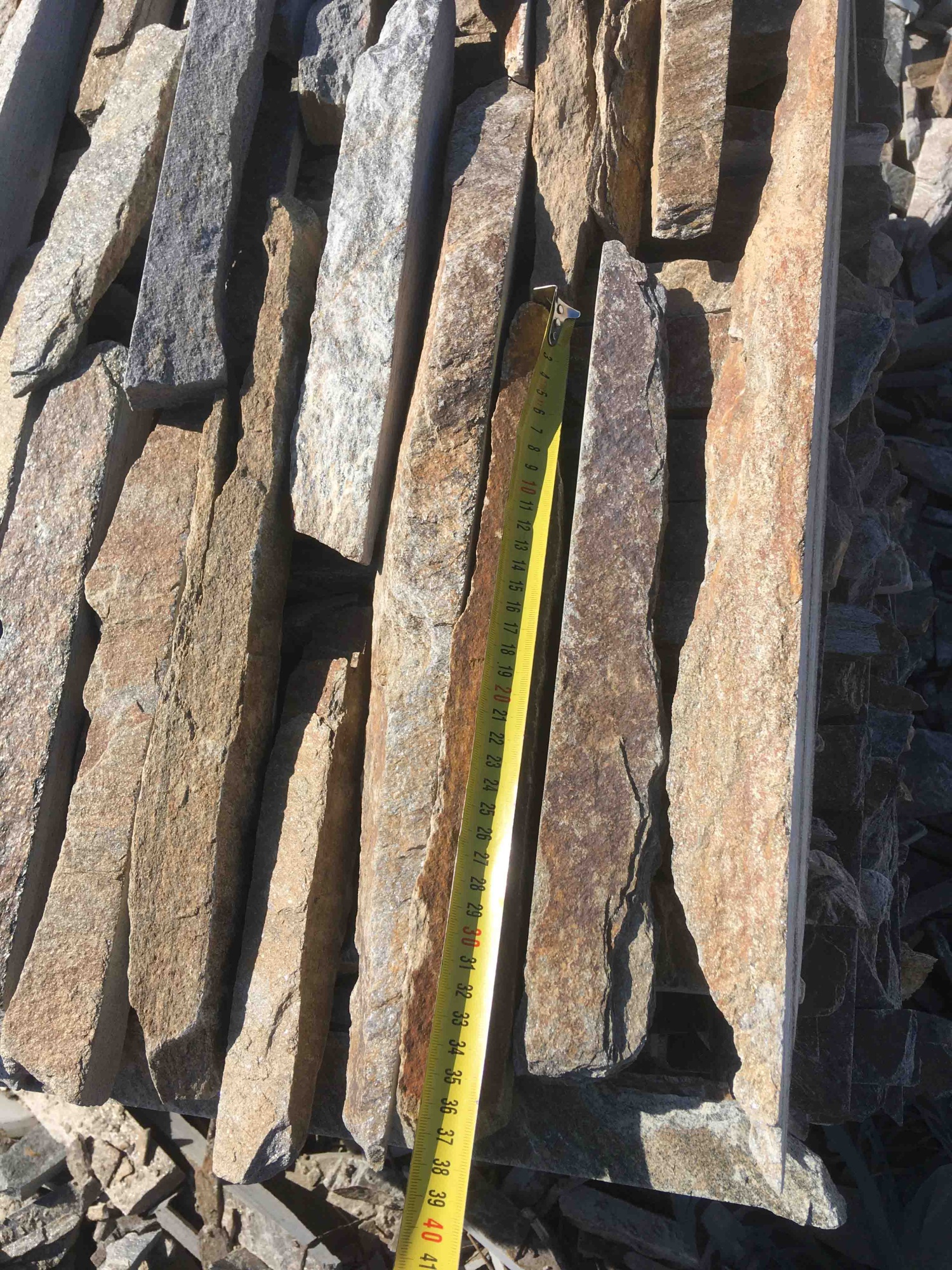 Горбушка златолит мультиколор для облицовки купить в Симе