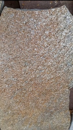 Плитняк златолит серебристый для цоколя, отмостки купить в Симе