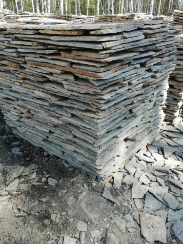 Плитняк златолит Уральский для цоколя, отмостки купить в Симе