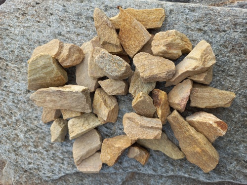 Златолит жёлтый декоративная каменная крошка купить в Симе