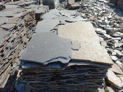 Серицит для облицовки цоколя, отмостки купить в Симе