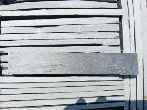 Плитка чёрная из натурального камня фасадная 30 см * 5 см, толщина 7 мм -30 мм купить в Симе