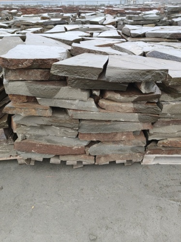 Плитняк песчаник серо-зелёный для мощения 60-65 мм купить в Симе